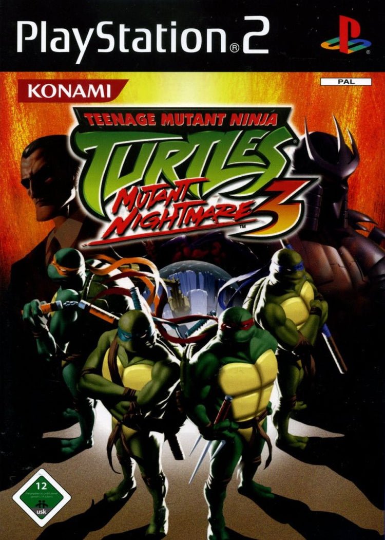 Teenage Mutant Ninja Turtles 3 Mutant Nightmare - PS2 Game