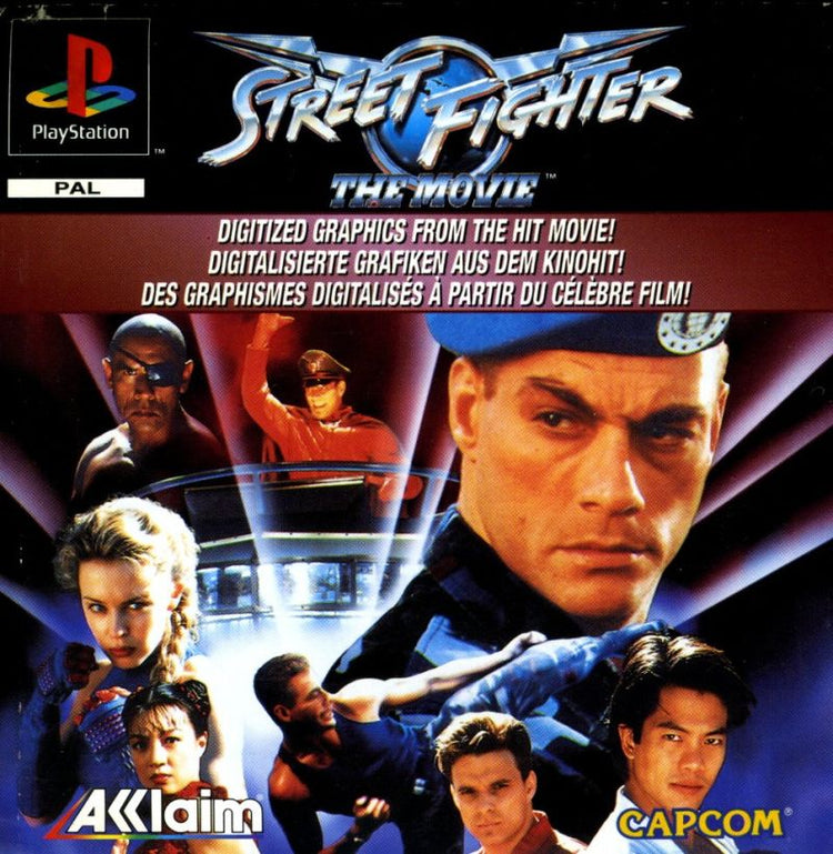 Street Fighter The Movie - PS1 Game