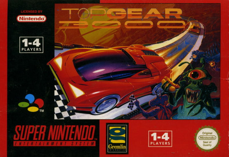 Top Gear 3000 - SNES Game