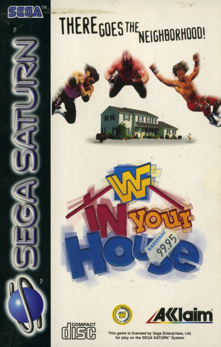 WWF In Your House - Sega Saturn Game