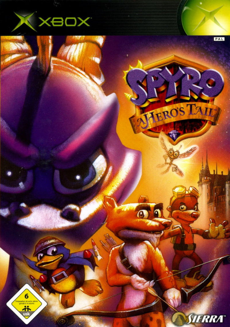Spyro A Heros Tail - Xbox Game
