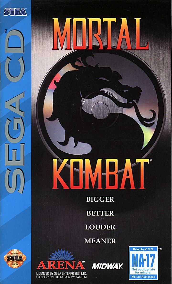 Mortal Kombat - Sega CD Game