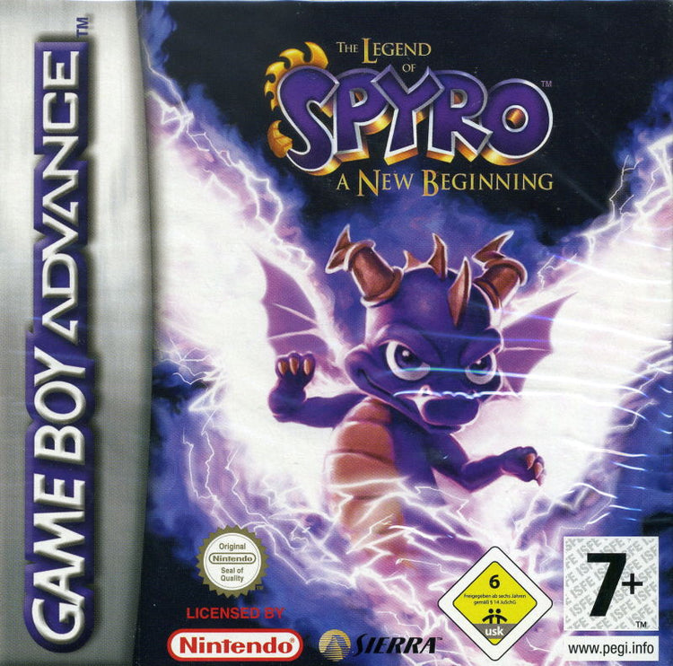 Legend of Spyro A New Beginning - GBA Game