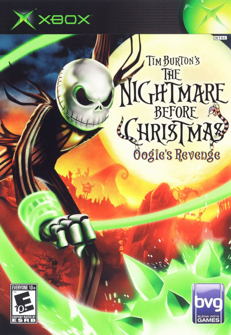 Nightmare Before Christmas: Oogie's Revenge - Xbox Game