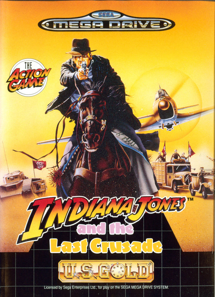 Indiana Jones and the Last Crusade - Sega Genesis Game