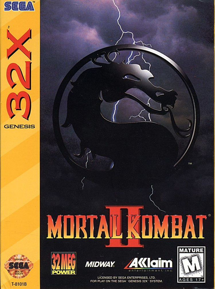 Mortal Kombat II - Sega 32X Game