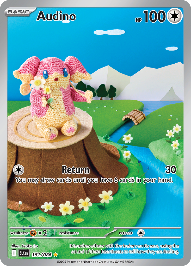 Audino (151/86) - Black Bolt