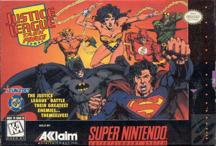 Justice League Task Force - SNES Game