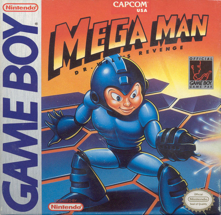 Mega Man: Dr Wily's Revenge - Gameboy Game