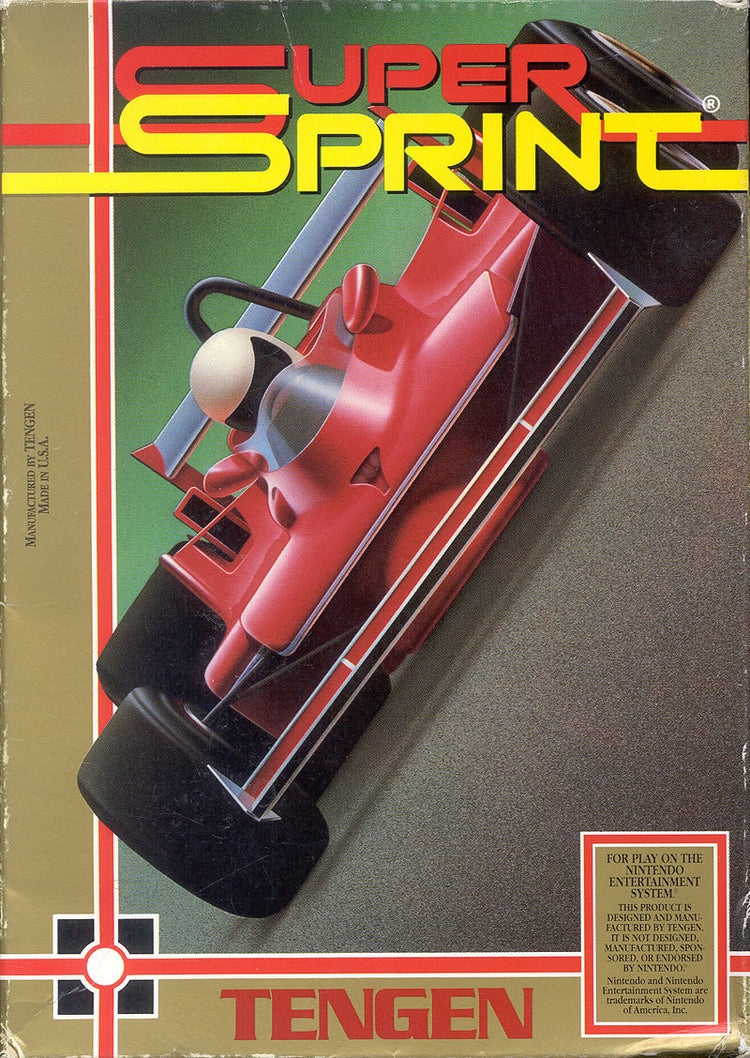 Super Sprint - NES Game