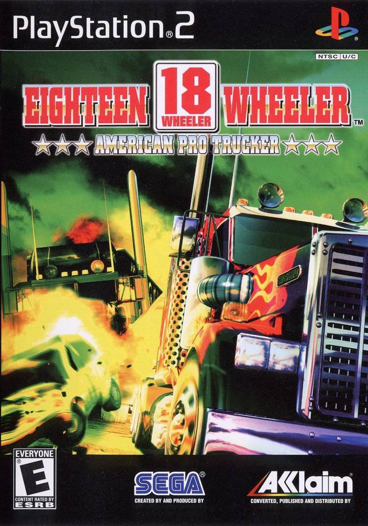 18 Wheeler American Pro Trucker - PS2 Game