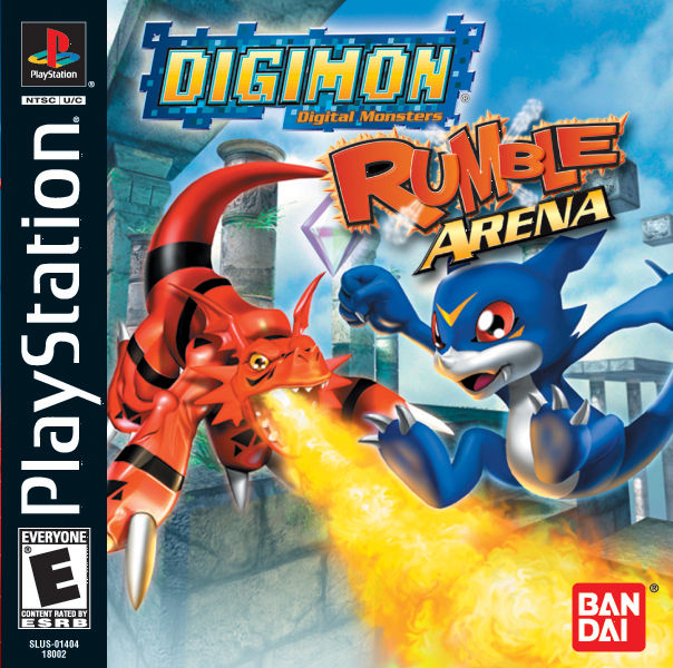 Digimon Rumble Arena - PS1 Game