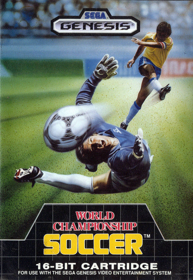World Championship Soccer - Sega Genesis Game