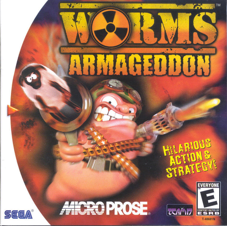 Worms Armageddon - Sega Dreamcast Game