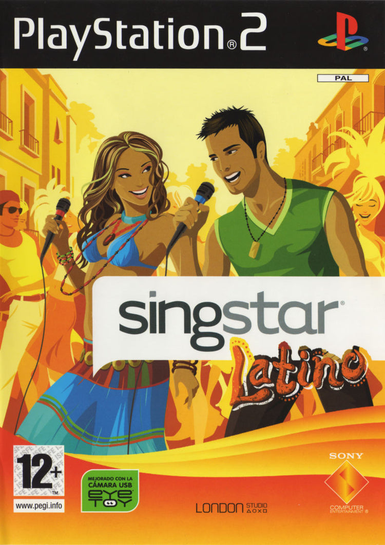 SingStar Latino - PS2 Game
