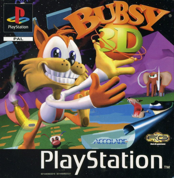 Bubsy 3D - PS1 Game