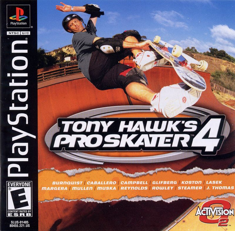 Tony Hawk 4 - PS1 Game