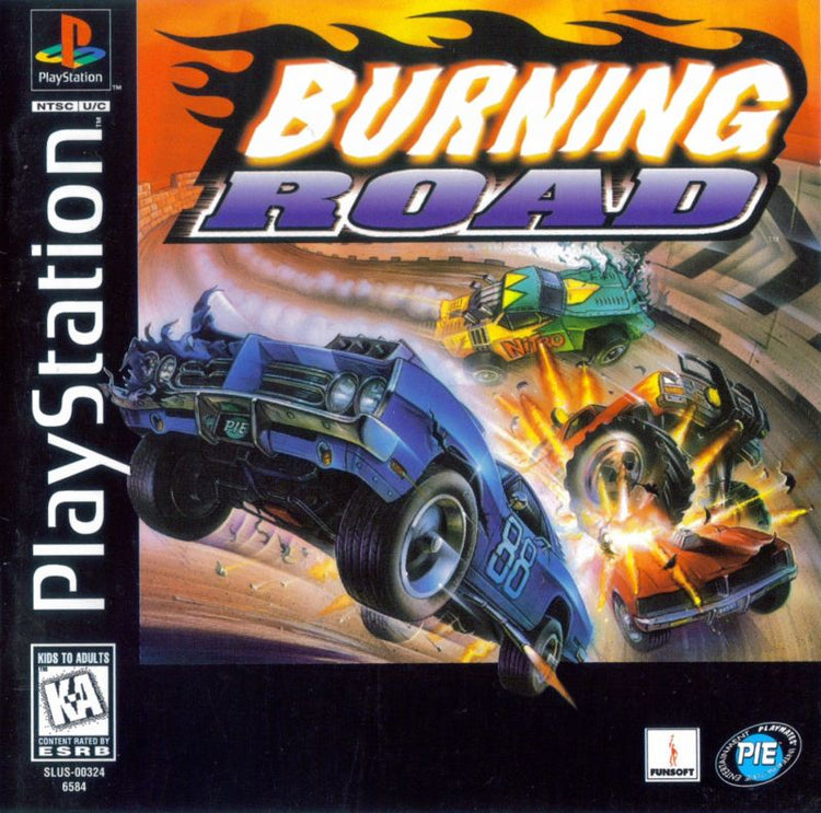 Burning Road - PS1 Game