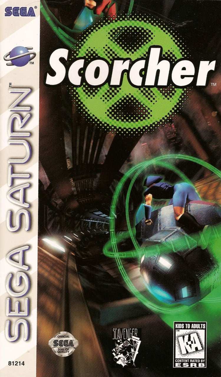 Scorcher - Sega Saturn Game