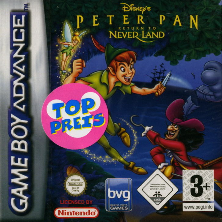 Peter Pan - GBA Game