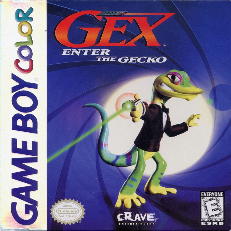 Gex Enter the Gecko - Gameboy Color Game