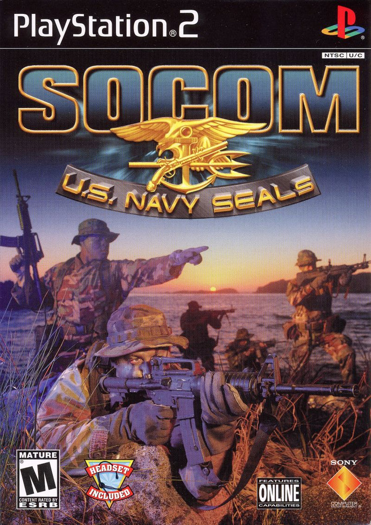SOCOM US Navy Seals - PS2 Game