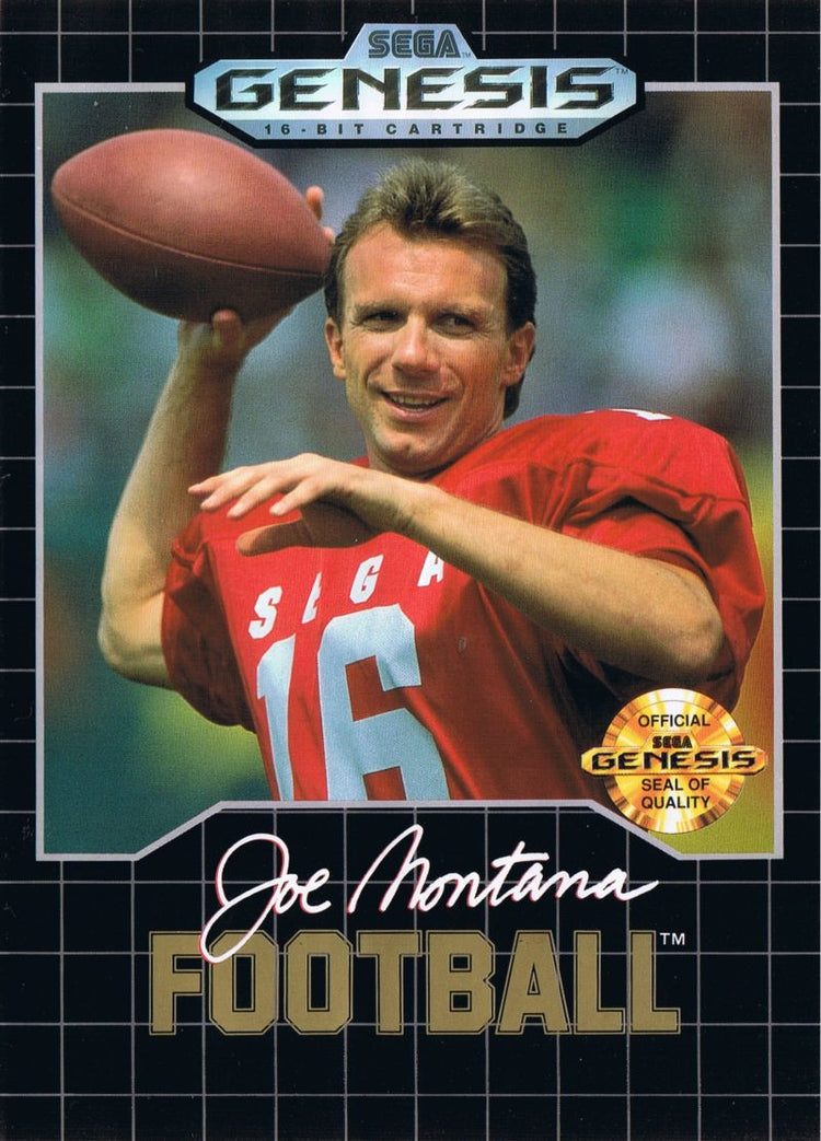 Joe Montana Football - Sega Genesis Game