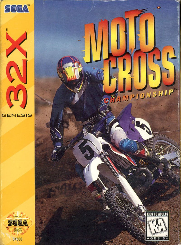 Motocross Championship - Sega 32X Game