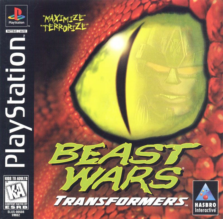 Beast Wars Transformers - PS1 Game