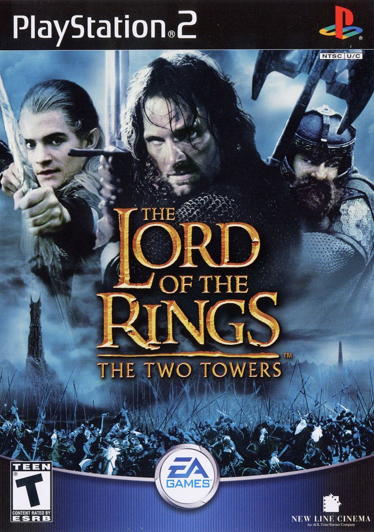 Lord of the Rings Two Towers - PS2 Game
