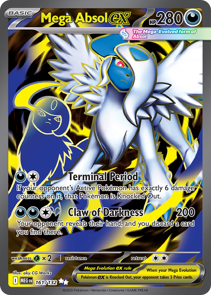 Mega Absol ex (161/132) - Mega Evolution