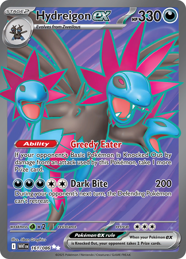 Hydreigon ex (161/86) - White Flare