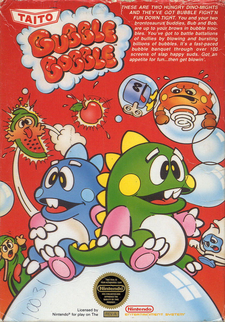 Bubble Bobble - NES Game