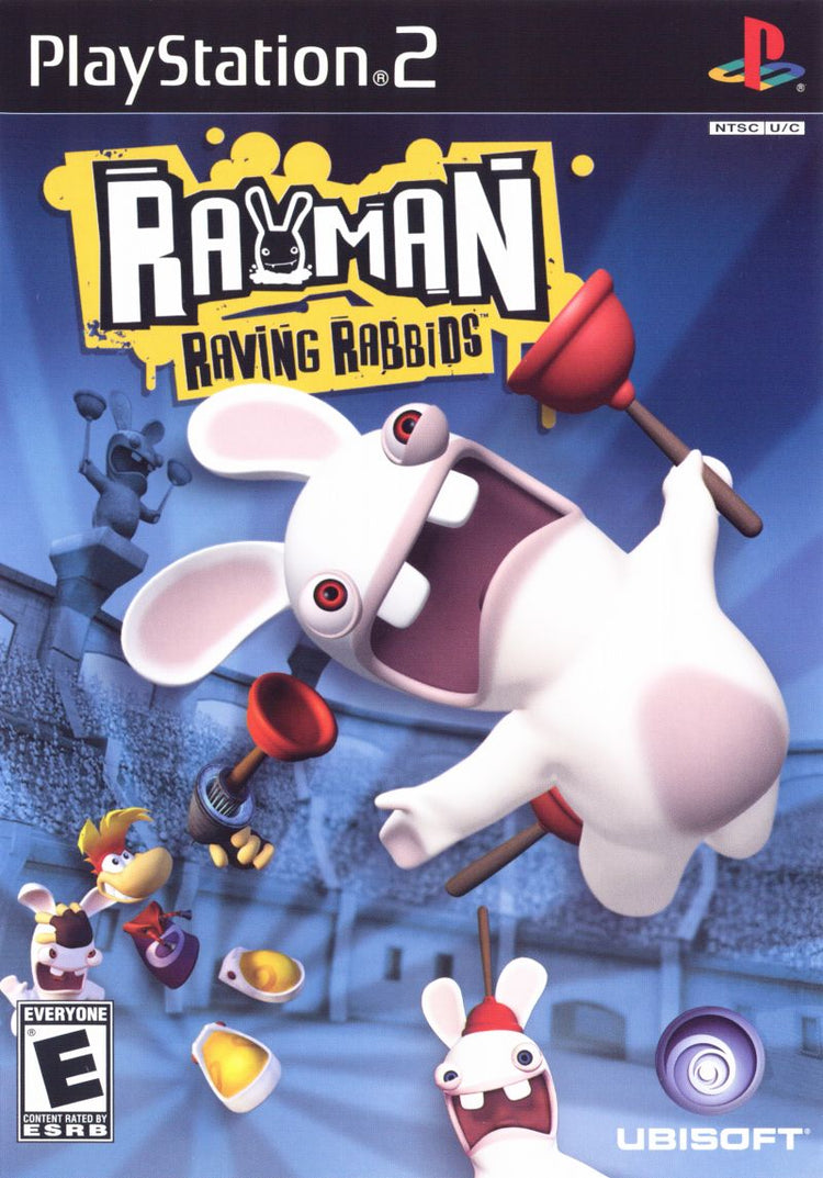Rayman Raving Rabbids - PS2 Game