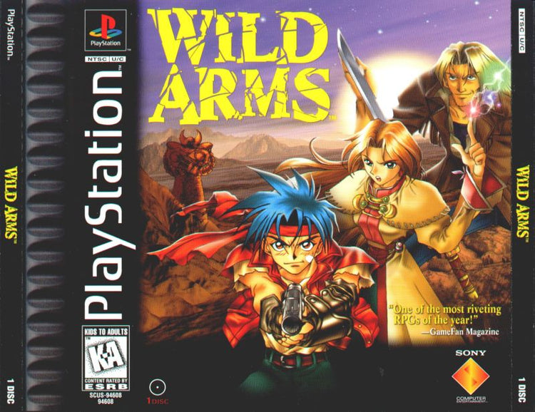 Wild Arms - PS1 Game
