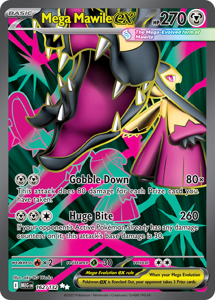 Mega Mawile ex (162/132) - Mega Evolution