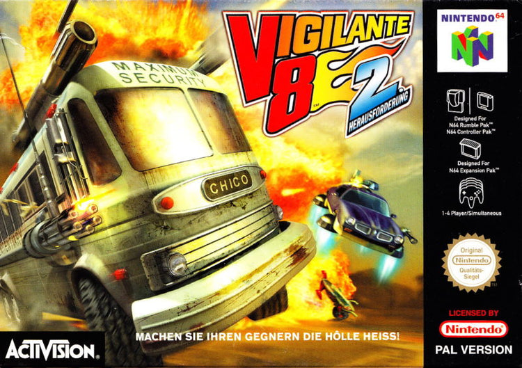 Vigilante 8 2nd Offense - Nintendo 64 Game