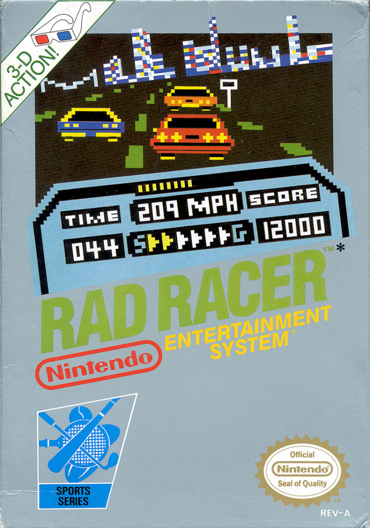 Rad Racer - NES Game