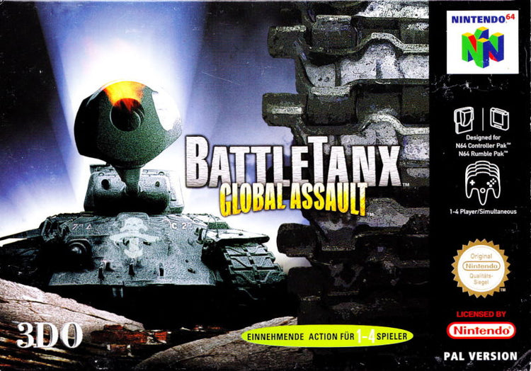 Battletanx Global Assault - Nintendo 64 Game