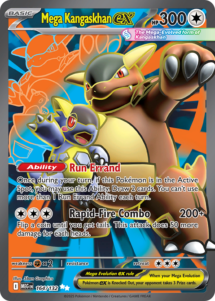 Mega Kangaskhan ex (164/132) - Mega Evolution