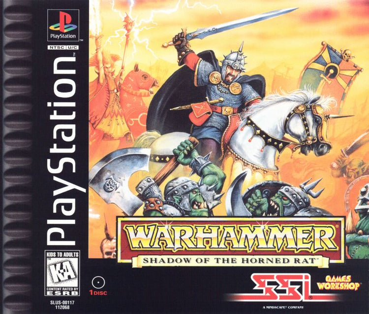 Warhammer Shadow of the Horned Rat - PS1 Game