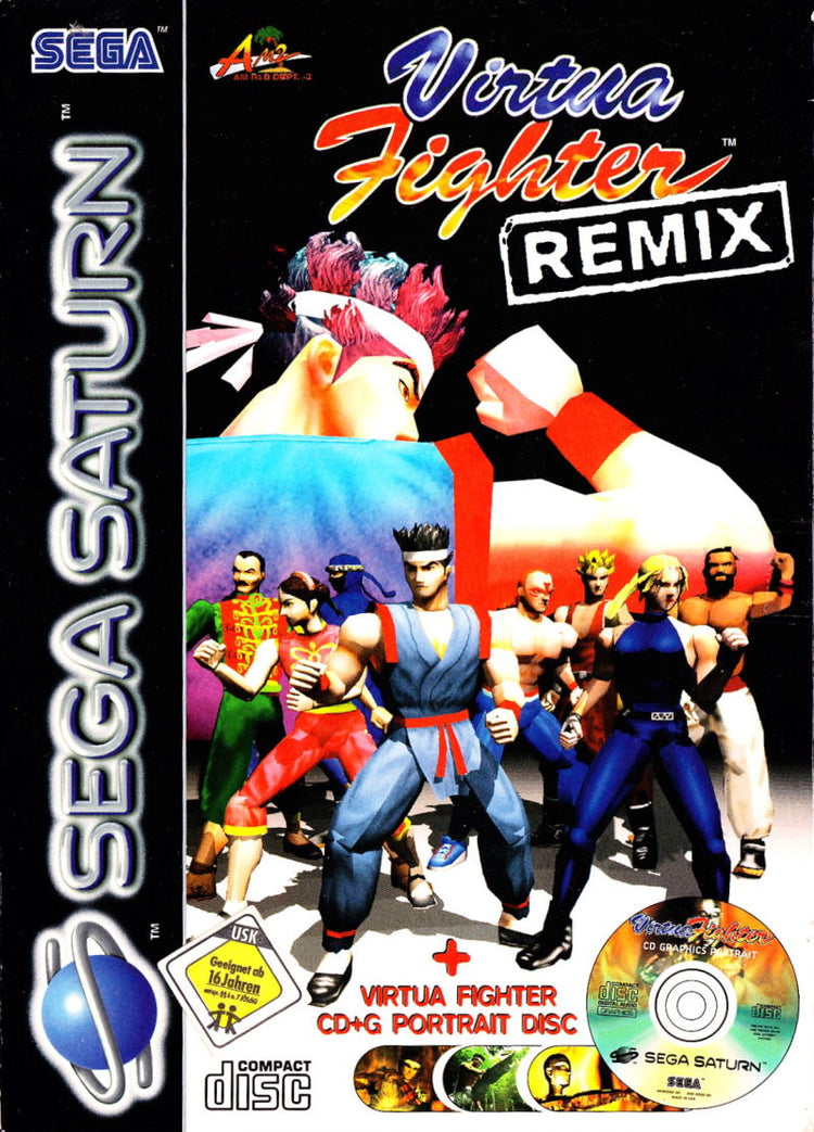 Virtua Fighter Remix - Sega Saturn Game