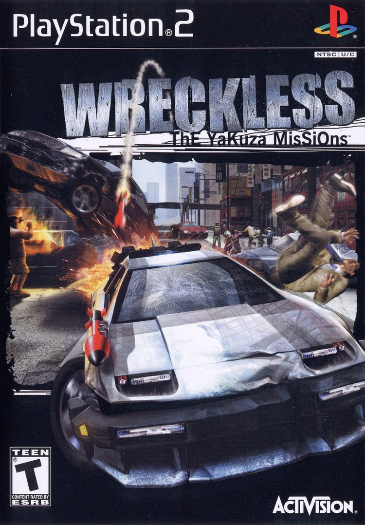 Wreckless Yakuza Missions - PS2 Game