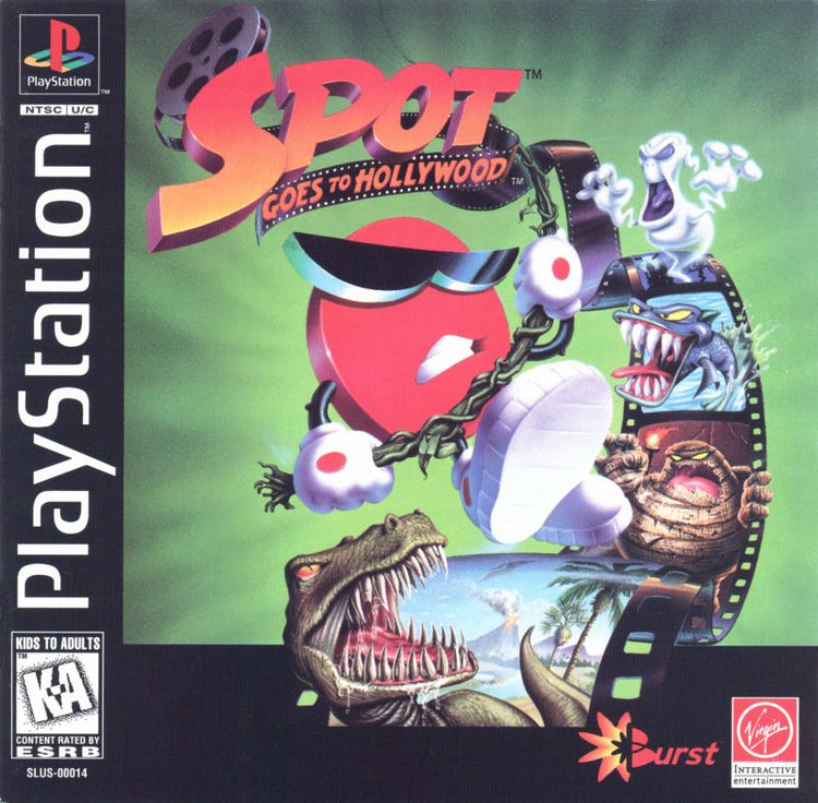 Spot Goes To Hollywood - PS1 Game
