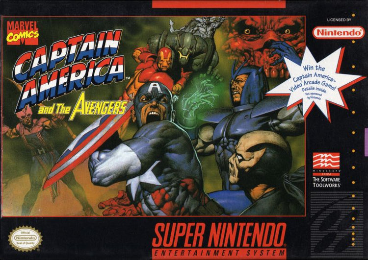 Captain America and the Avengers - SNES Game