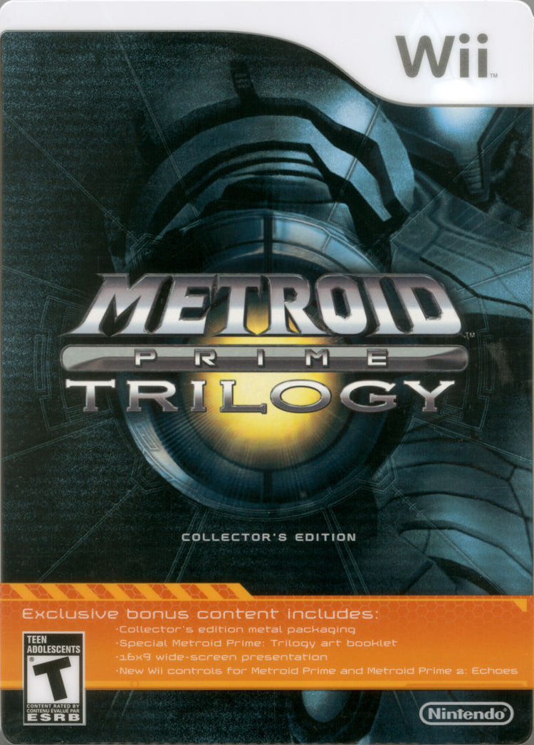Metroid Prime Trilogy - Wii Game