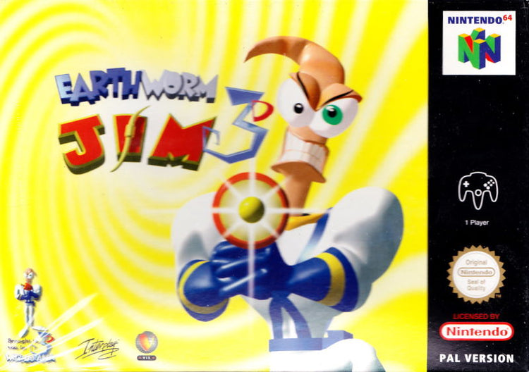 Earthworm Jim 3D - Nintendo 64 Game