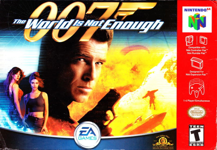 007 World Is Not Enough - Nintendo 64 Game