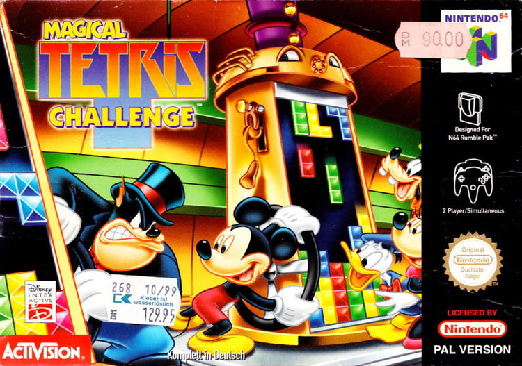 Magical Tetris Challenge - Nintendo 64 Game
