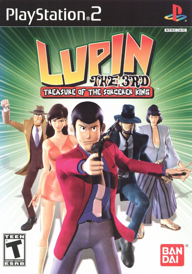 Lupin the 3rd Treasure of the Sorcerer King - PS2 Game